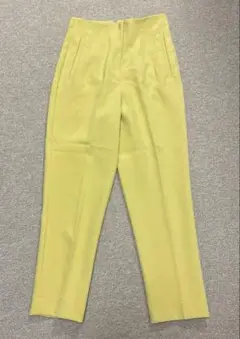 【FREAK'S STORE】 センタープレスハイライズカラーパンツ
