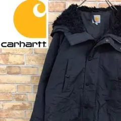 【カーハート】Carhartt ANCHORAGE パーカー 刺繍ロゴ 中綿