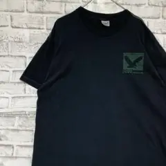 USA製90sヴィンテージTシャツ！シングルステッチ　ブラック半袖古着XL729