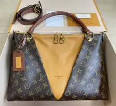 Louis Vuitton V-Tote MM 2way ショルダーバッグ