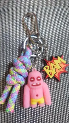 ハンドメイド　パラコード　キーホルダー　バックチャーム　ハロウィン　モンスター