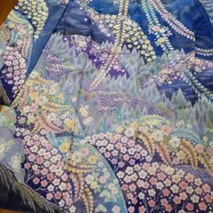 振り袖高級辻ヶ花翠山工房桐屋謹製