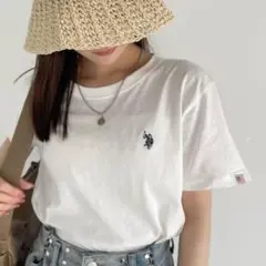 U.S. POLO ASSN. コンパクトシルエット ベーシック Tシャツ