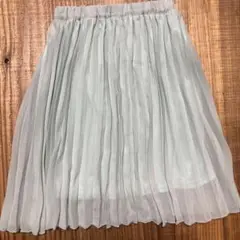 ミントグリーン プリーツスカート 100㎝