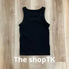 The shop TK アメスリタンクトップ　ブラック