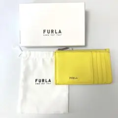 FURLA イエロー フラグメントケース