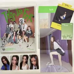 TWICE ‘THIS IS FOR’ 通常盤 セミコンプセット 特典付（サナ）