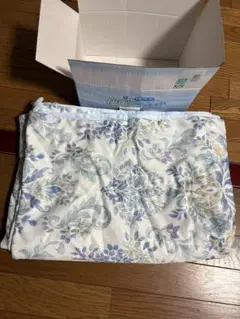 モリリン　夏の洗える快眠ドライケット　シングル　ブルー