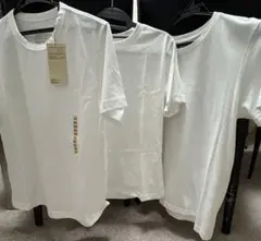 【新品含3枚】無印良品クルーネック半袖Tシャツ XS ホワイト