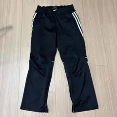 adidas ブラックジャージパンツ Sスポーツ