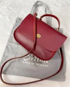 新品★ Mimiberry ショルダーバッグ HEBE 肩掛け レザー 革