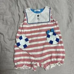 BABY CHEERロンパース　80