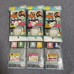 いろづくり　いろもよう　はじめてセット 3種 スタンプパッド シャチハタ