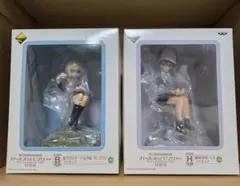 ガールズ&パンツァー フィギュア ダージリン ミカ 2個セット 未開封　一番くじ