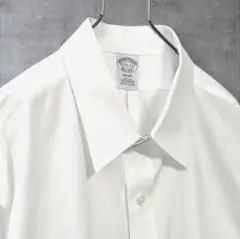 【美品】ブルックスブラザーズ ノンアイロン Regent 白シャツ 17½