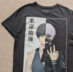 古着 東京喰種 海外オフィシャル 金木研 半袖Tシャツ ブラック US規格M