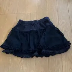 子供用 スカート 黒