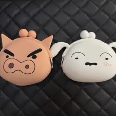 クレヨンしんちゃん シリコンコインケース2個セット