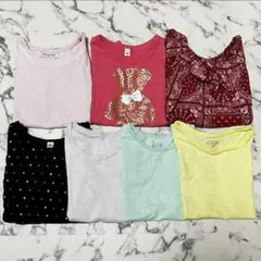 美品　トップス　Tシャツ　90cm 7点セット　まとめ売り　半袖