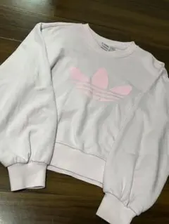 adidas ピンク トレーナー【お値下げ中】