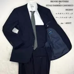極希少 ブルックスブラザーズ カノニコ REGENT スーツ 40SHT