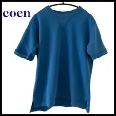『coen』コーエン (S) 半袖無地Tシャツ シンプルデザイン