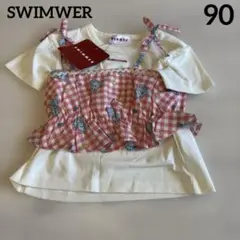 【新品】スイマー　Tシャツ　90 ②