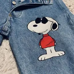 【一点物】TOO CUTE スヌーピー ジョークルー　ヴィンテージ　刺繍