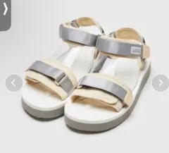 SUICOKE CEL-PO グレー×ホワイト スポーツサンダル