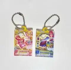 アイカツ　ガチャガャ 星座ドレス 星宮いちご 音城セイラ 双子座 セット