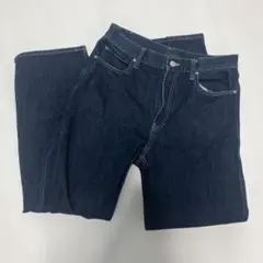 UNIQLO ワイドストレートジーンズ 27