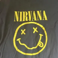 NIRVANA ニルヴァーナ　ロンTシャツ ブラック　XL