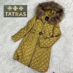 【即日発送】TATRAS タトラス ダウンコート デアディア イエロー Mサイズ