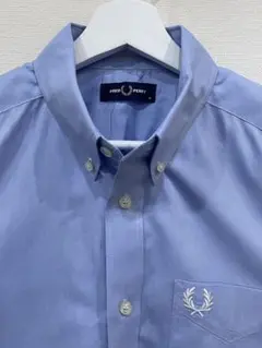【美品】フレッドペリー 半袖ボタンダウンシャツ