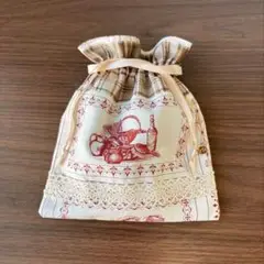 《カントリー》巾着袋