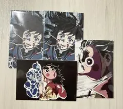 【即購入〇】鬼滅の刃 幕間画ポストカード 時透無一郎 小鉄くん