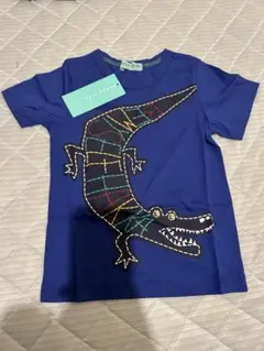 【限定値下】ハッカキッズ　ワニ刺繍 Tシャツ 110cm