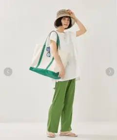 ⏩FREAK'S STORE　スラブリブワイドパンツ　リブパンツ　イージーパンツ