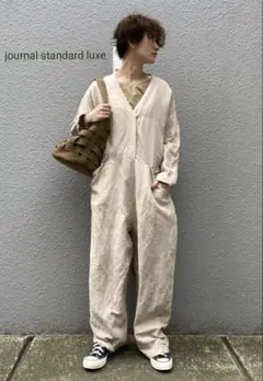 journal standard luxe✵ポプリンワッシャー オールインワン