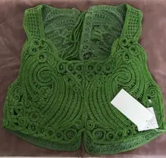 Mame Kurogouchi コード刺繍ベスト