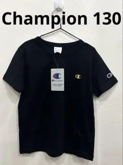 新品　[チャンピオン] Tシャツ キッズ 半袖 丸首 ワンポイントロゴ刺繍