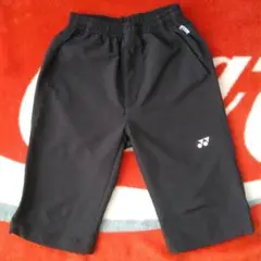 YONEX♥️バドミントンひざ丈パンツ SSサイズ レディース 黒