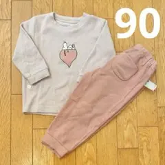 UNIQLO ベビーパジャマ 90㎝ スヌーピー ピンク