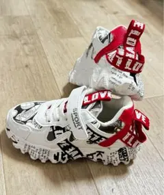 韓国風 厚底 スニーカー 軽量 17cm