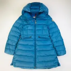 良品★モンクレール・MILEN フード ワッペン付 ダウンコート(10Y)