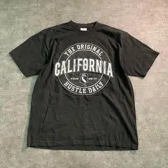 【SHAKA】CALIFORNIA ビッグTシャツ SM7 古着used 黒
