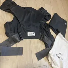konny 抱っこひも フレックスサマー　グレー メッシュ　コニー　チャコール