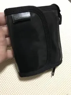 Porter ポーター 二つ折り財布 黒