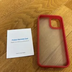 JETech iPhone12 miniケース レッド 赤