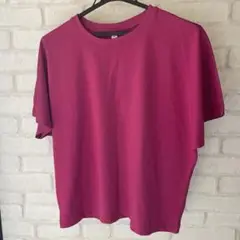 ユニクロドルマンTシャツ ピンク　Mサイズ